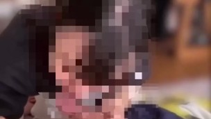 家族がいる中、実家で声抑えてSEX♡ /japanese/hentai/素人/個人撮影/カップル/巨根/